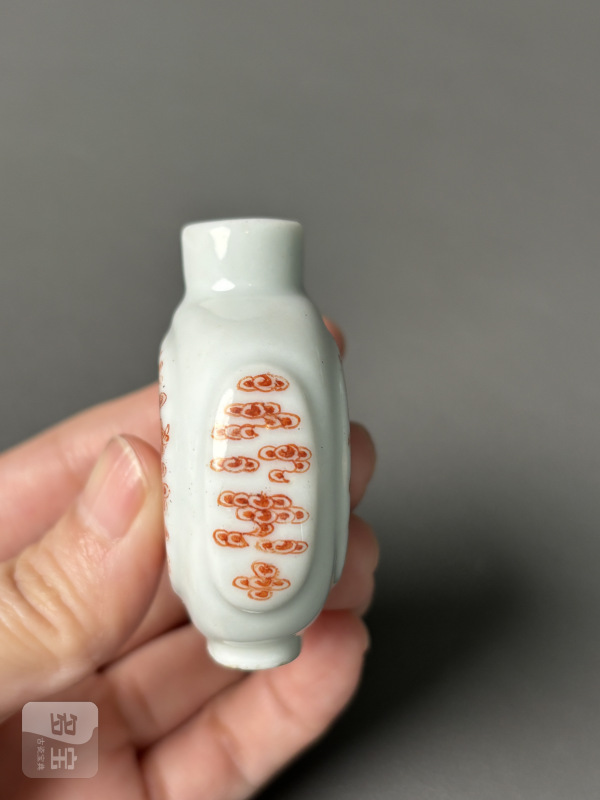 清道光 粉彩龙纹鼻烟壶两只 - 图10